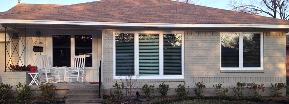 NT Window and Royal Windows merged several years back. This vinyl replacement job utilizes their casement windows