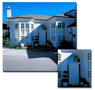Double Hung Windows with Grids