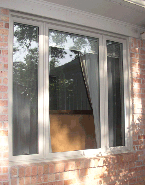 Vinyl Replacement Windows in Beige as an alternative to white.