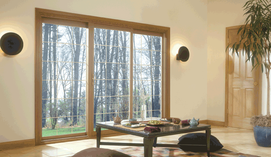 Aluminum Clad Wood French Doors are one of the more upscale types of french doors. These are Jeldwen doors.
