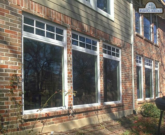 Alside Awning Windows With Simulated Divided Lite Grids Ponder Texas