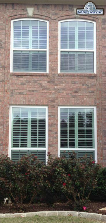 NT Window Energy Master Vinyl Single Hung Replacement Windows and shutters