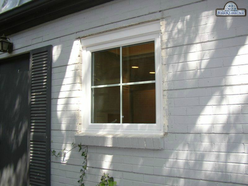 Alside Casement Window With Grids