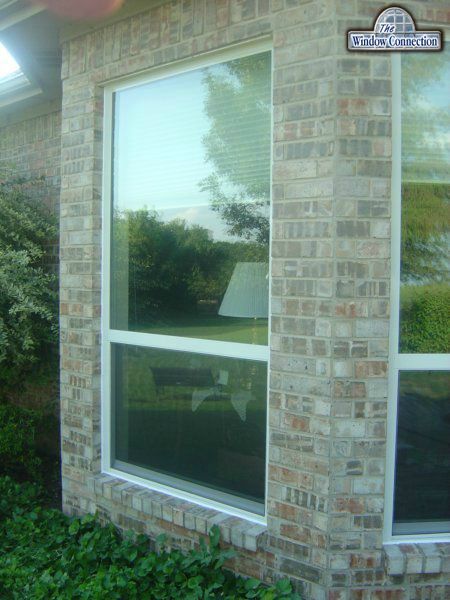 Don Young Thermally Broken Aluminum Single Hung Replacement Window in White in Dallas Texas