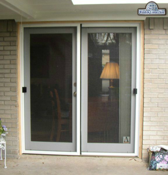 French Doors from Atrium with Bypassing Screens