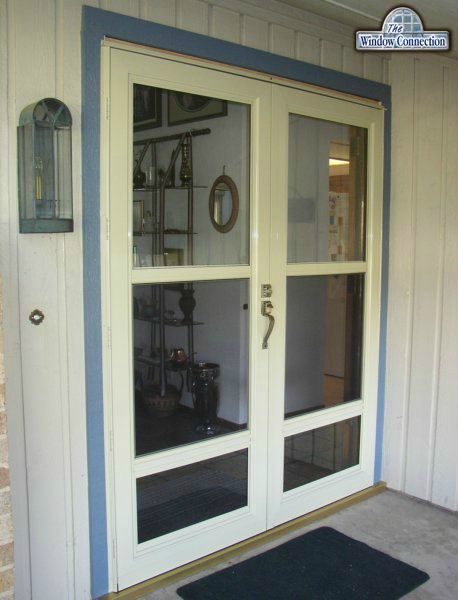 Operating Style French Storm Doors Dallas Texas