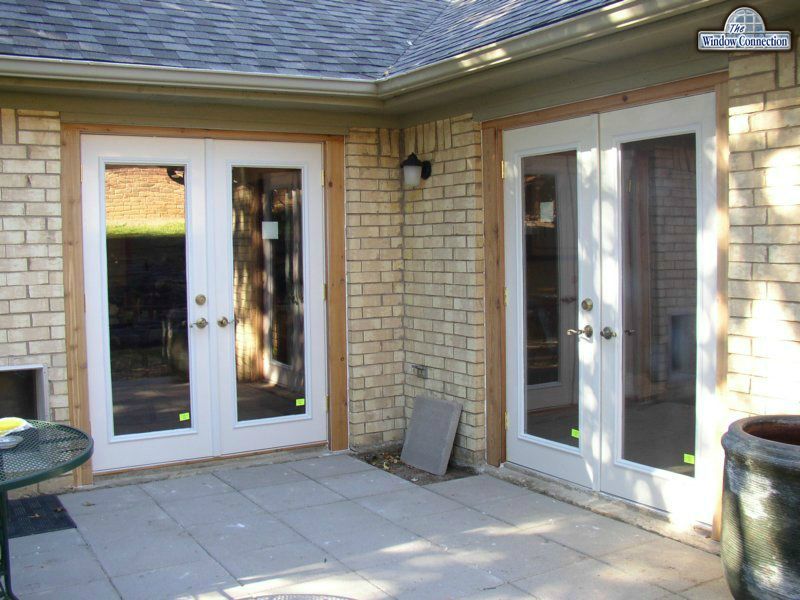 Outswinging French Doors - Smooth FIberglass