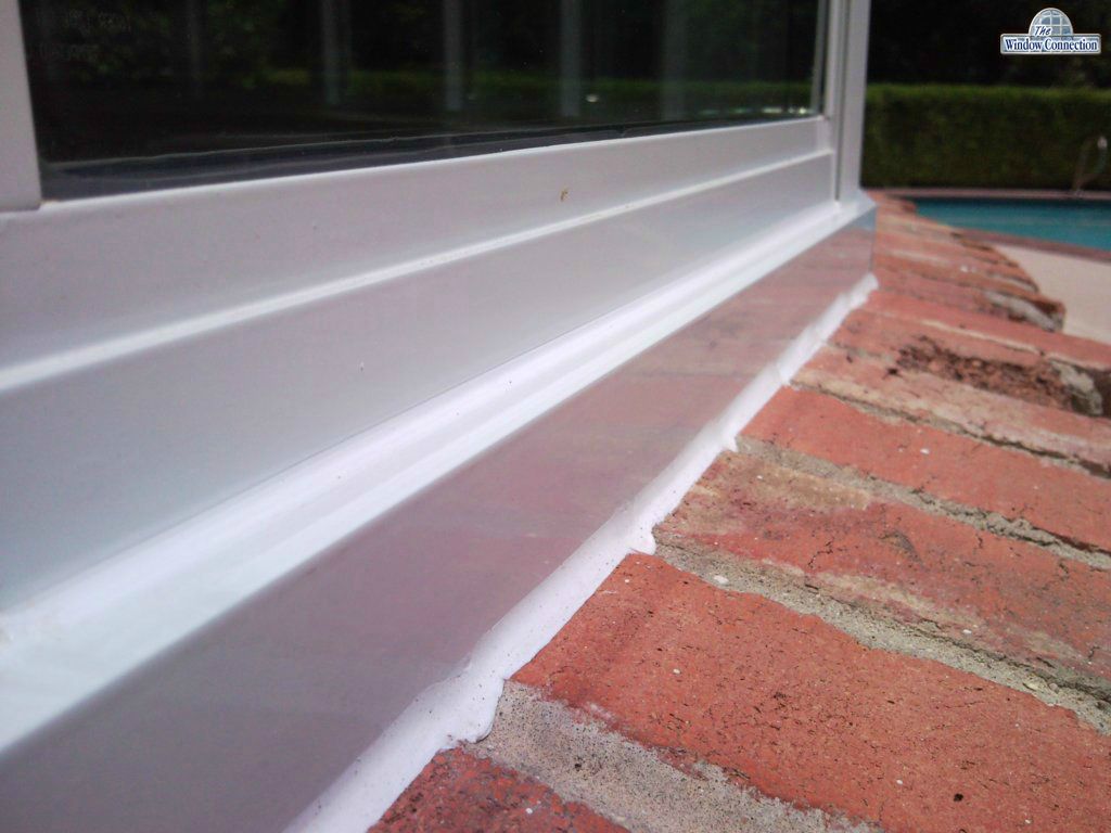 This one shows our care and perfection in caulking.  The final touch in a great window install