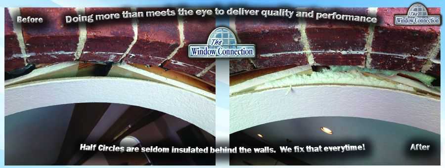 Replacement Window Installation Services Before and After
