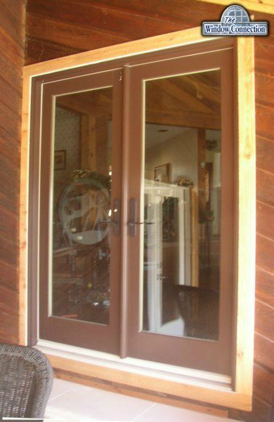 Marvin Wood French Door with Aluminum Clad Exterior in Trophy Club Texas